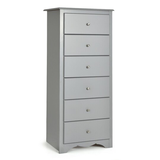 6 Drawers Chest Dresser Clothes Storage Bedroom Furniture Cabinet, Color: Grey | Michaels 6 Drawers Chest Dresser Clothes Storage Bedroom Furniture Cabinet, Color: Grey | Michaels